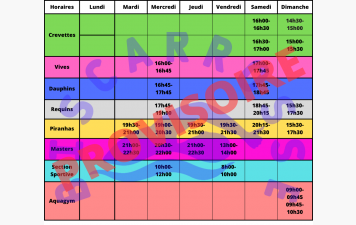 Planning PROVISOIRE 2025-2026