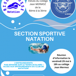 Section Sportive Natation 2026-2027