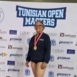 Hélène au TUNISIAN OPEN MASTERS